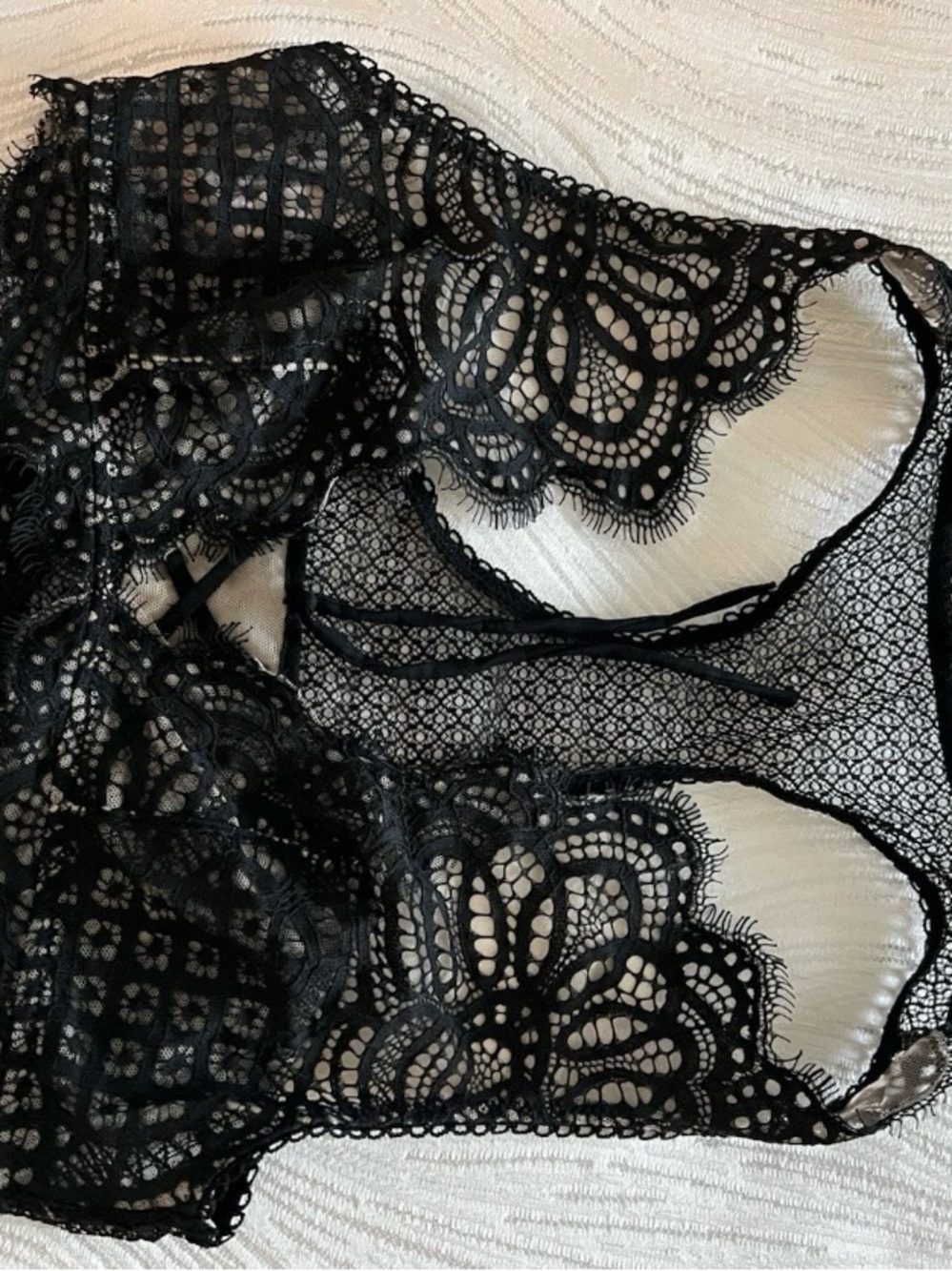 Victoria's Secret Black Lace Bralette